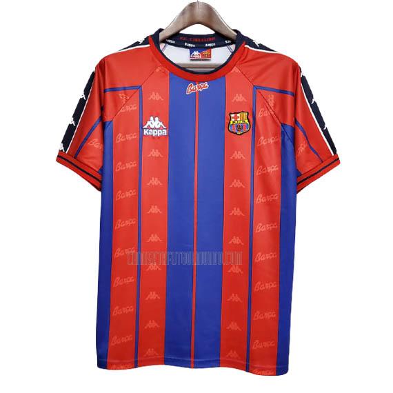 camiseta retro del barcelona del primera 1997-1998