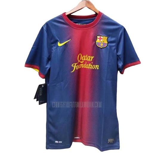 camiseta retro del barcelona del primera 2012-2013