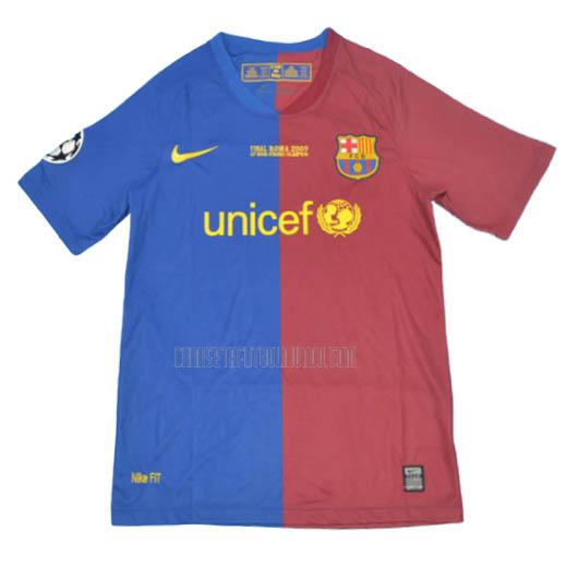 camiseta retro del barcelona del ucl final primera 2009
