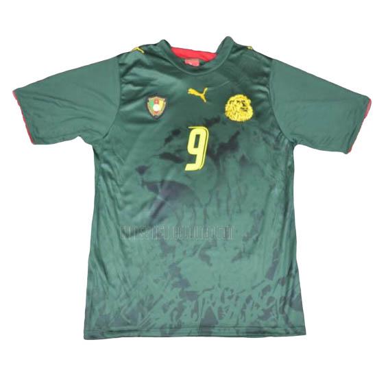 camiseta retro del camerún del primera 2006