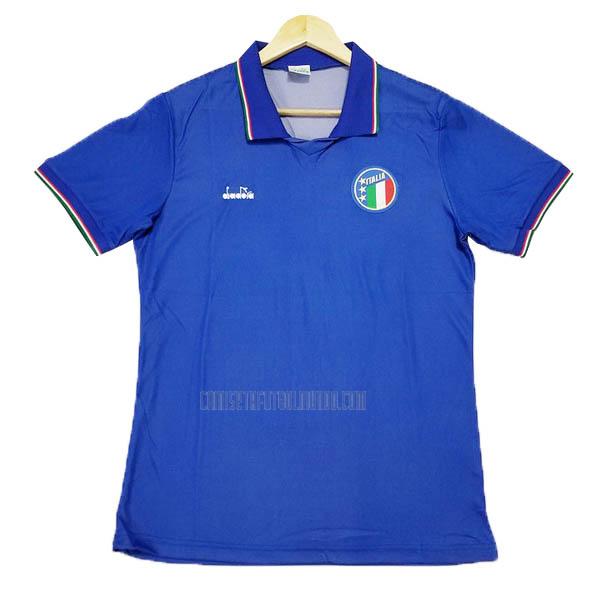 camiseta retro del italia del primera 1990