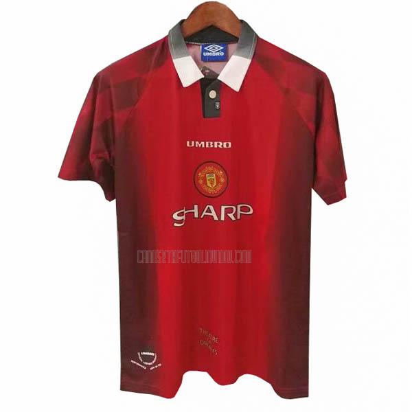camiseta retro del manchester united del primera 1996-97
