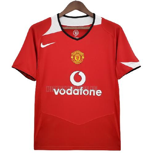 camiseta retro del manchester united del primera 2005-2006