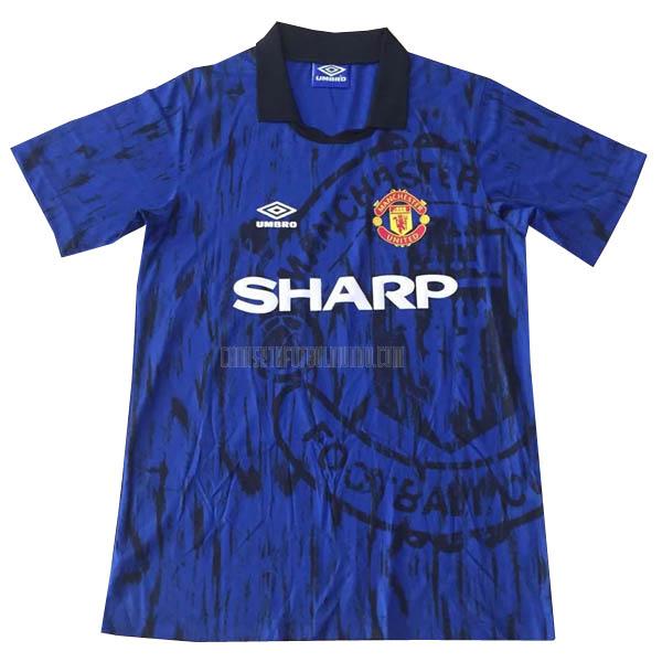 camiseta retro del manchester united del segunda 1992
