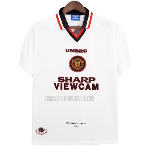 camiseta retro del manchester united del segunda 1996-1997