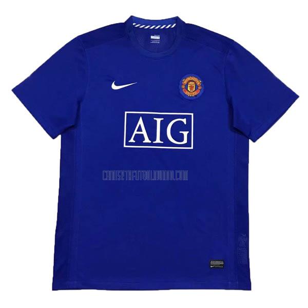 camiseta retro del manchester united del segunda aug-20