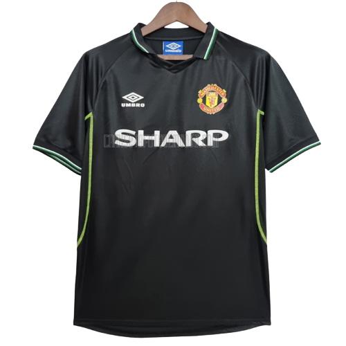 camiseta retro del manchester united del tercera 1998-1999