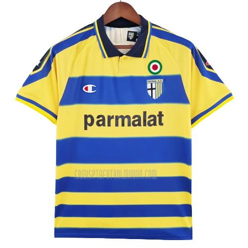 camiseta retro del parma calcio del primera 1999-2000