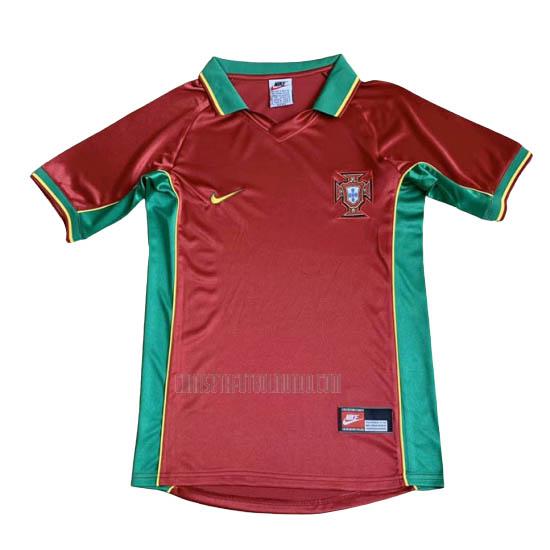 camiseta retro del portugal del primera 1998