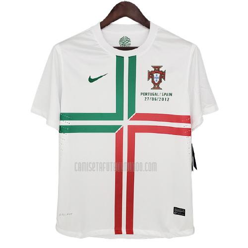 camiseta retro del portugal del segunda 2012