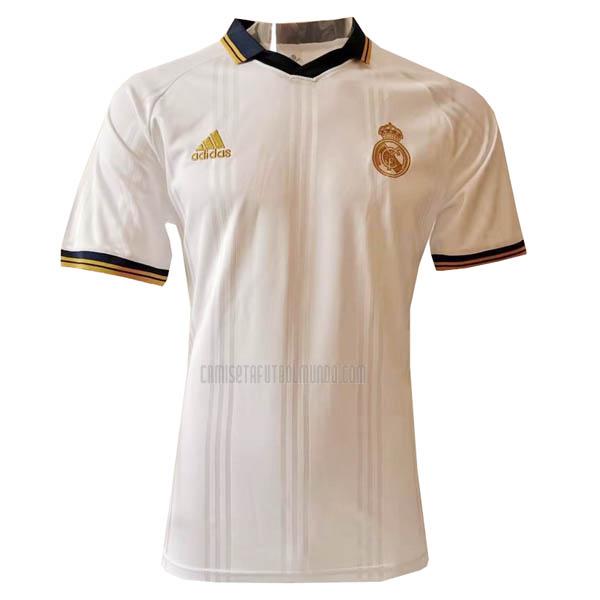 camiseta retro del real madrid del blanco 2019-20