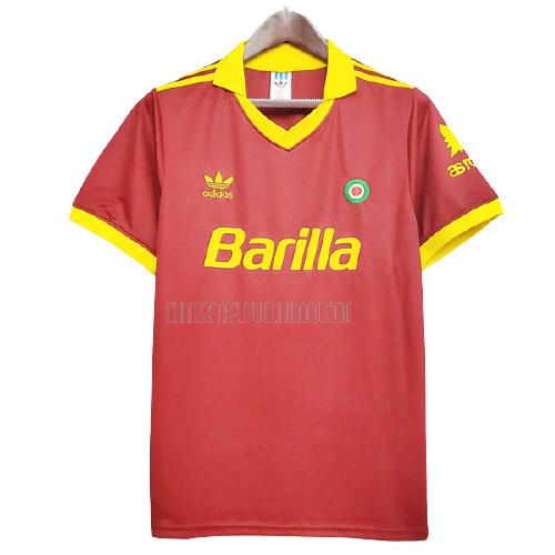 camiseta retro del roma del primera 1991-1992