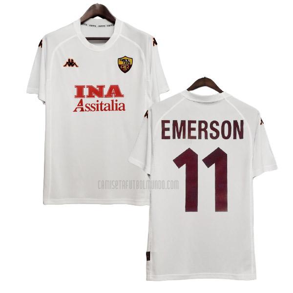 camiseta retro emerson roma segunda 2000-2001