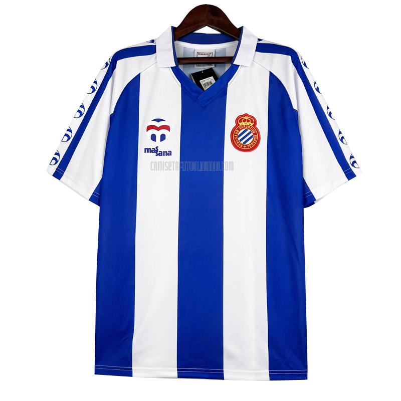camiseta retro espanyol primera 1984-1989