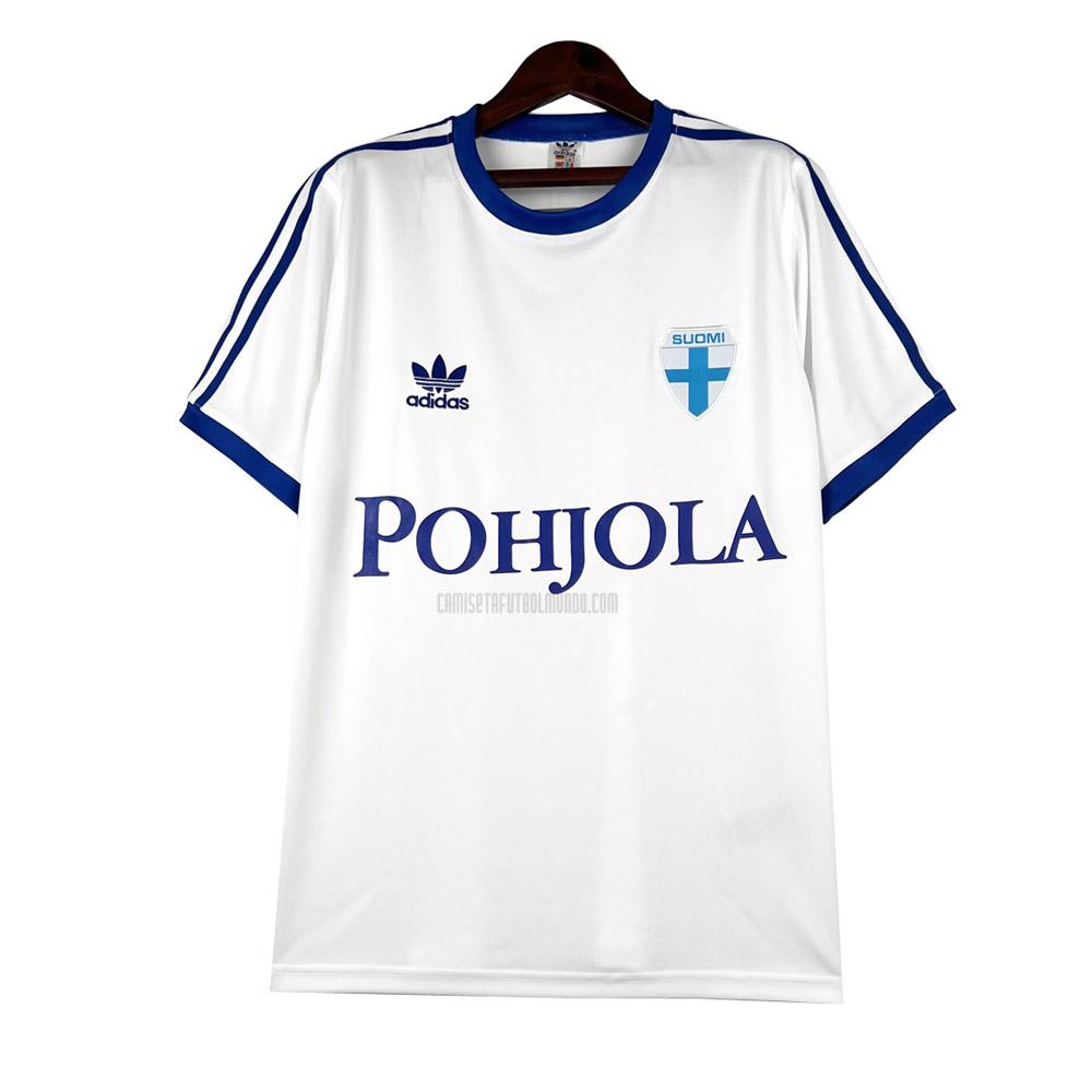 camiseta retro finlandia primera 1982