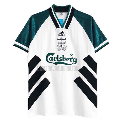 camiseta retro liverpool segunda 1993-1995