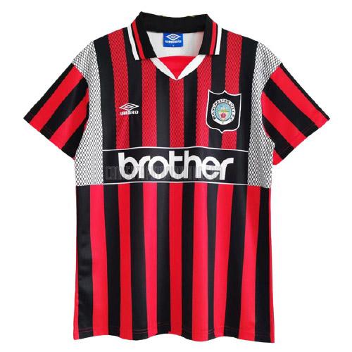 camiseta retro manchester city segunda 1994-1996