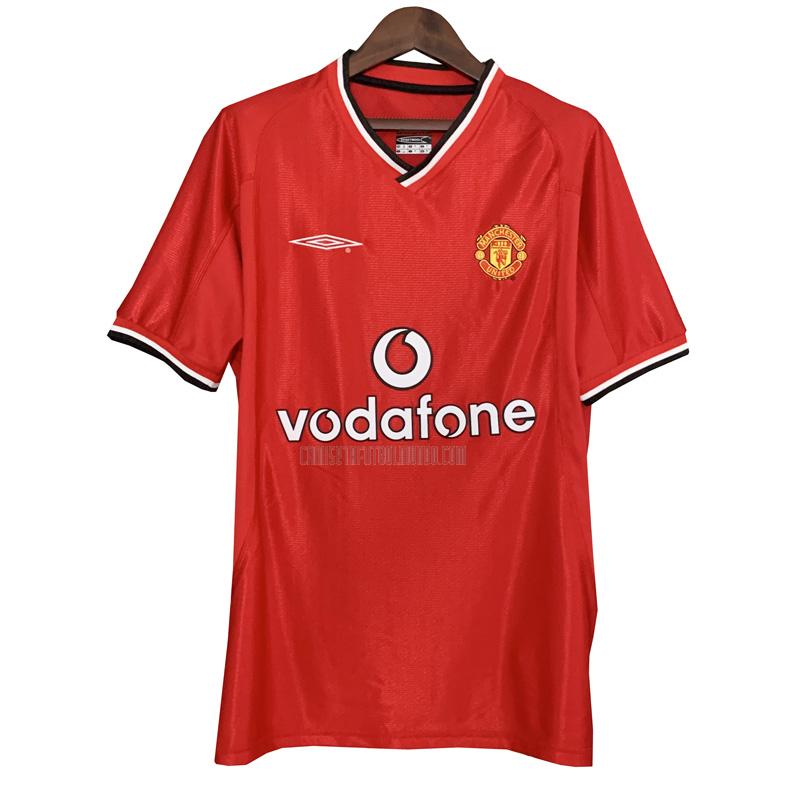 camiseta retro manchester united primera 2003-2004