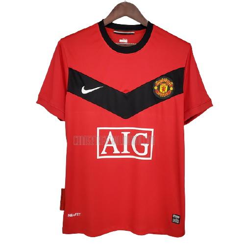 camiseta retro manchester united primera 2009-2010