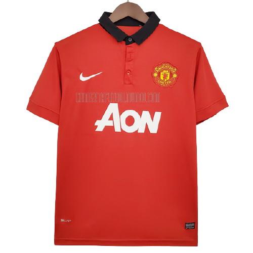 camiseta retro manchester united primera 2013-2014