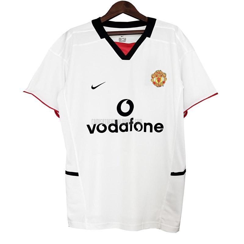 camiseta retro manchester united segunda 2022-2003