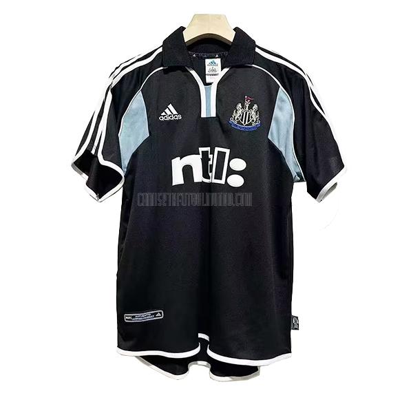 camiseta retro newcastle united segunda 2000-2001