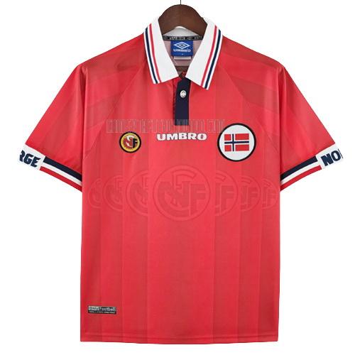 camiseta retro noruega primera 1998