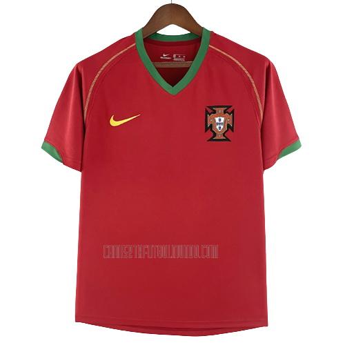 camiseta retro portugal primera 2006