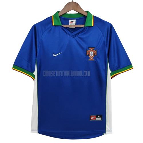 camiseta retro portugal segunda 1998