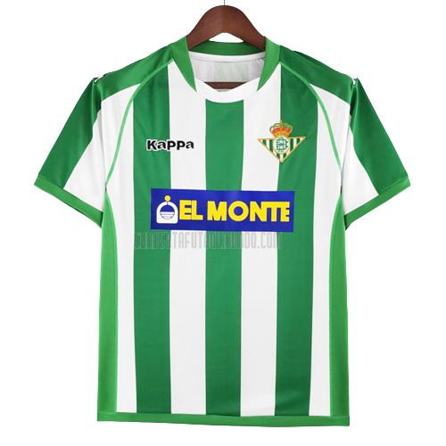 camiseta retro real betis primera 2001-2002