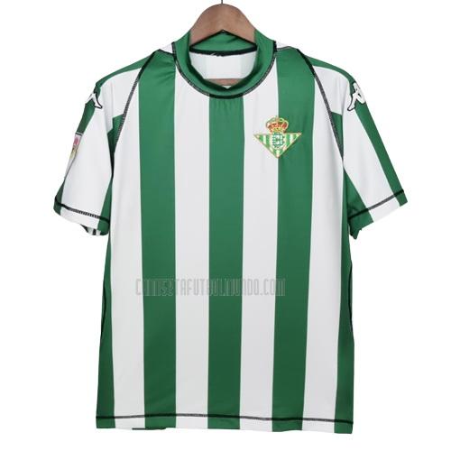 camiseta retro real betis primera 2003-2004