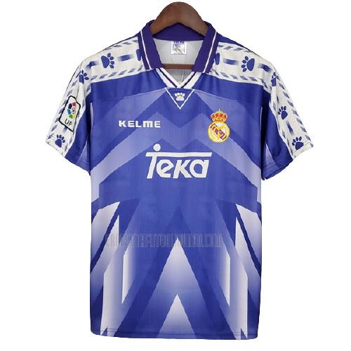 camiseta retro real madrid segunda 1996-1997