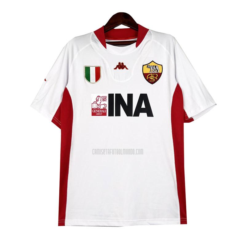 camiseta retro roma segunda 2001-2002