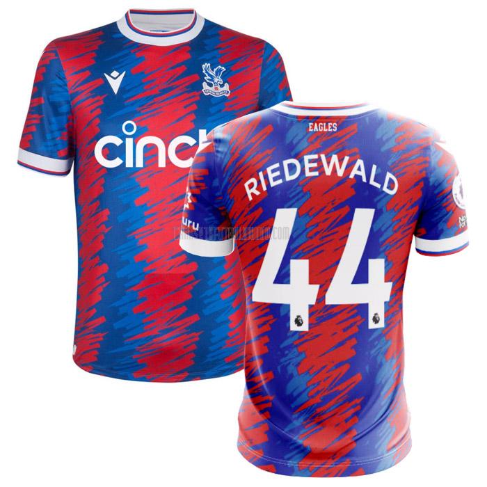 camiseta riedewald crystal palace primera 2022-2023