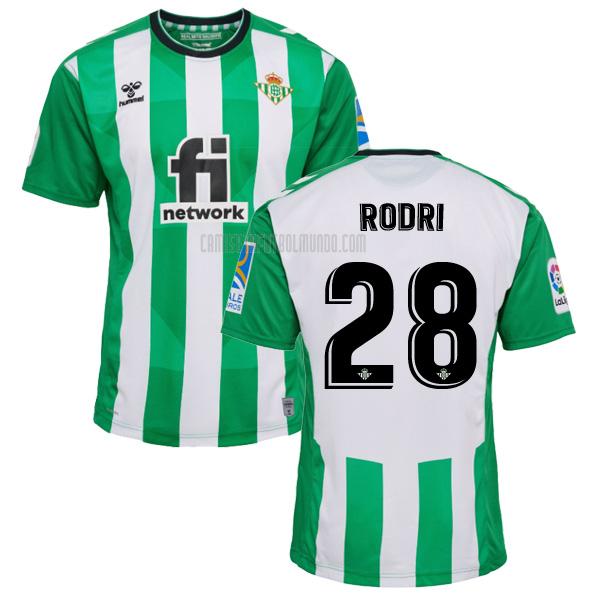 camiseta rodri real betis primera 2022-2023