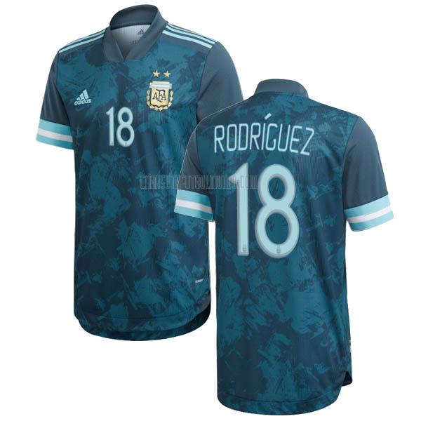 camiseta rodriguez del argentina del segunda 2020-21