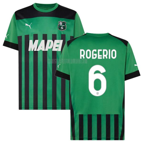 camiseta rogerio sassuolo calcio primera 2022-2023