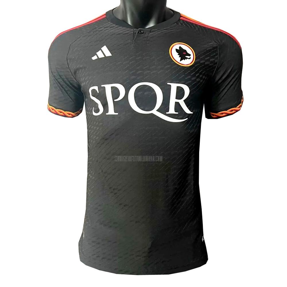 camiseta roma spqr edición de jugador tercera 2023-2024
