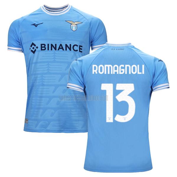 camiseta romagnoli lazio primera 2022-2023