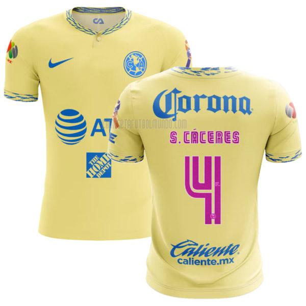 camiseta s. caceres club america primera 2022-2023