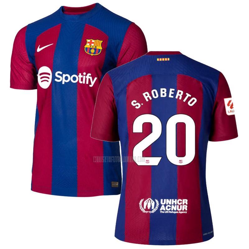 camiseta s. roberto barcelona edición de jugador primera 2023-2024