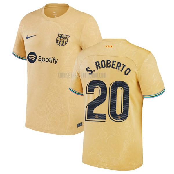 camiseta s. roberto barcelona segunda 2022-2023