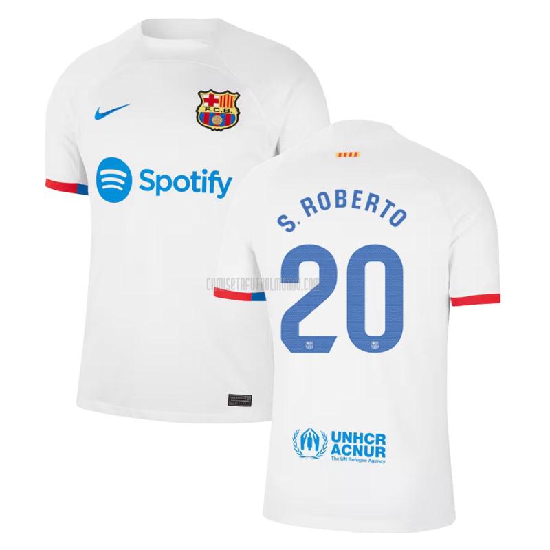 camiseta s. roberto barcelona segunda 2023-2024