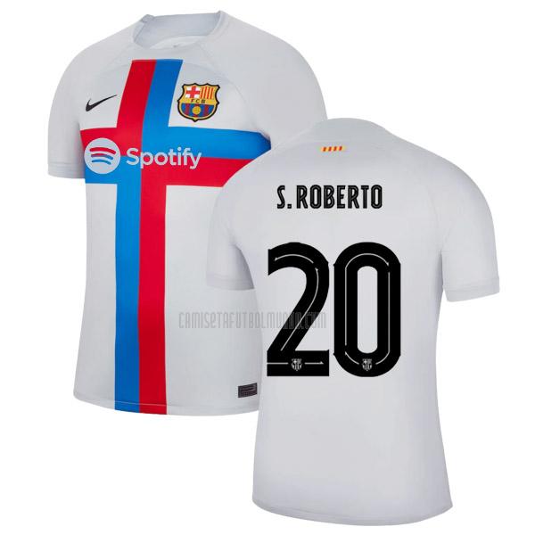 camiseta s.roberto barcelona tercera 2022-2023