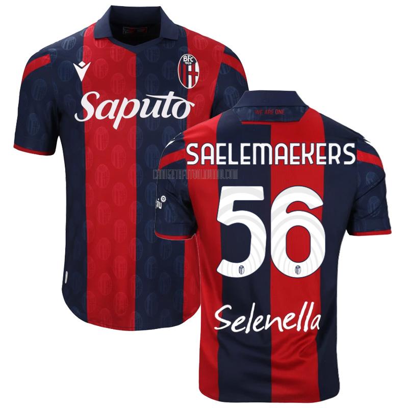 camiseta saelemaekers bologna primera 2023-2024