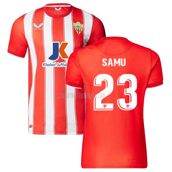 camiseta samu costa almeria primera 2022-2023