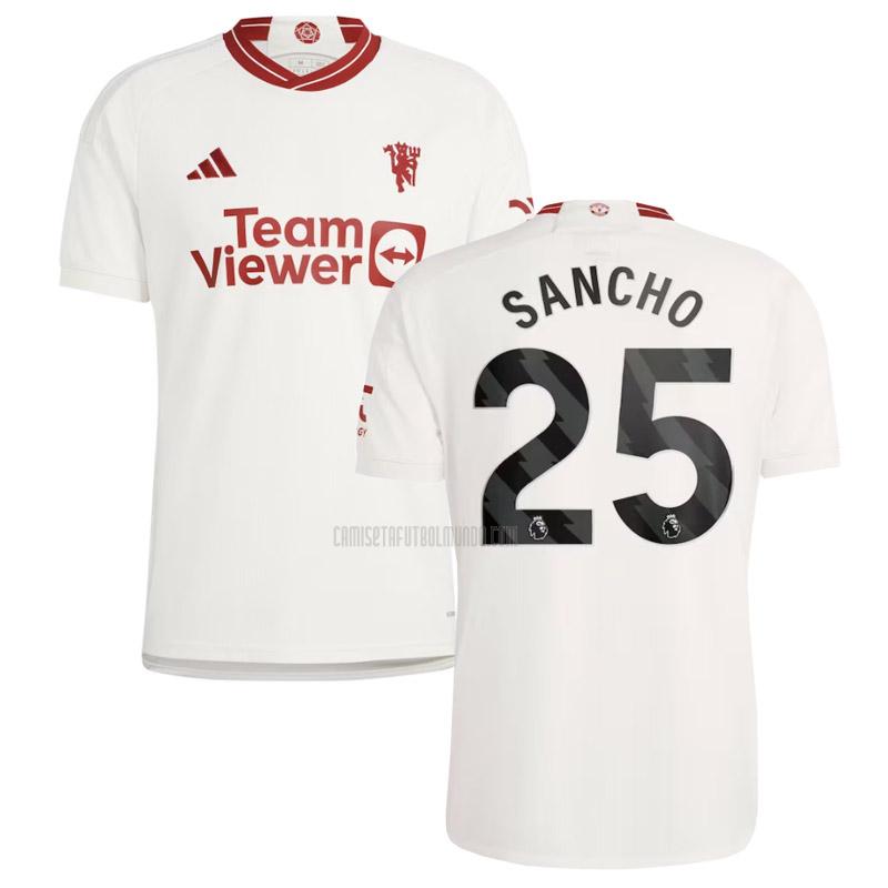 camiseta sancho manchester united tercera 2023-2024