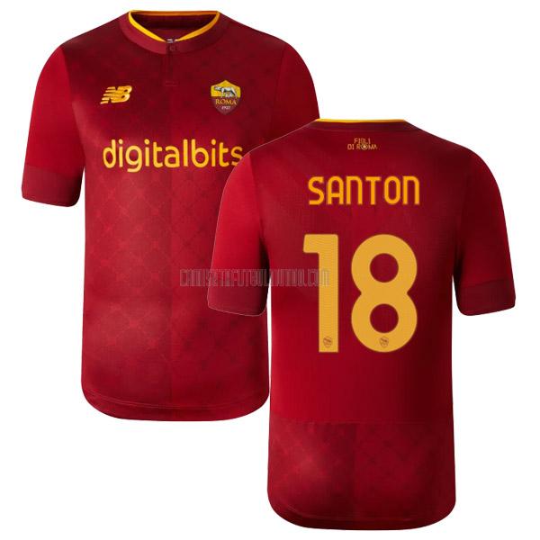 camiseta santon del roma del primera 2022-2023
