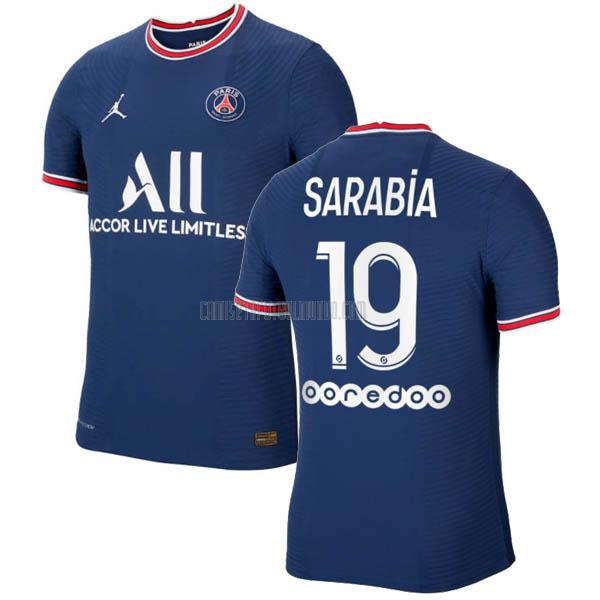 camiseta sarabia del paris saint-germain del primera 2021-2022
