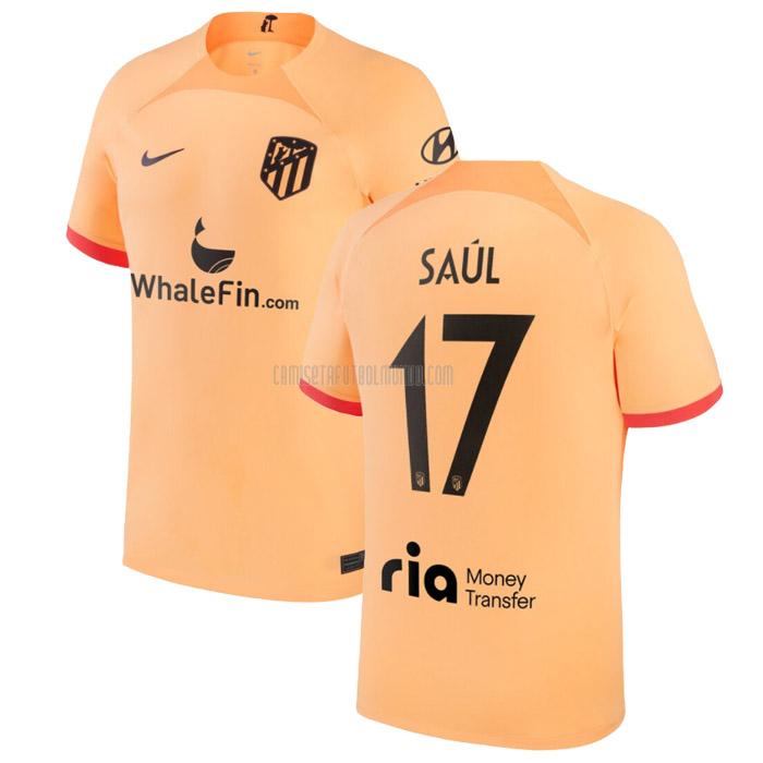 camiseta saul atletico madrid tercera 2022-2023